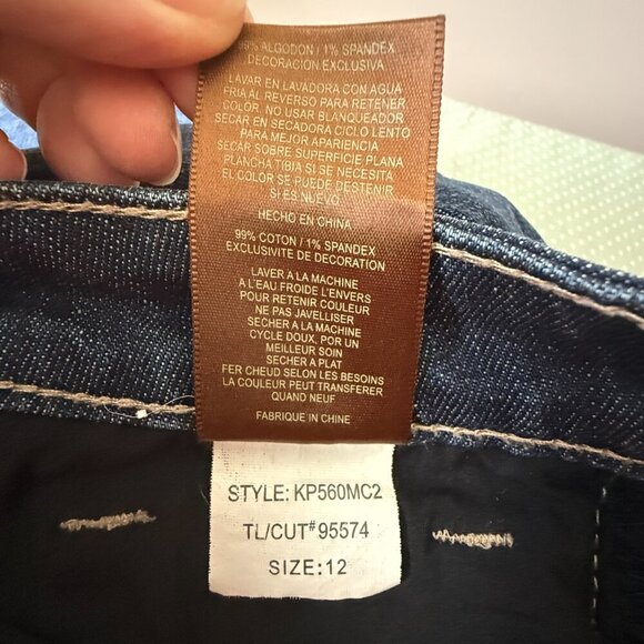 Women's 12 Kut from the Kloth Stevie Straight Leg Jeans - Picture 6 of 6